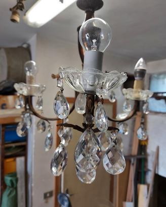 Lampadari in ottone