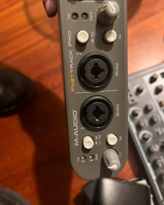 M-Audio Fast Track Pad interfaccia audio
