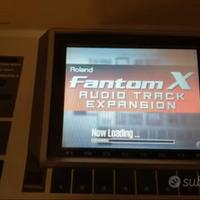 Roland Fantom x6-massima espansione e audio track