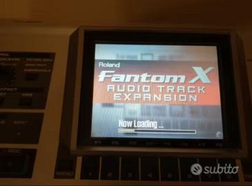 Roland Fantom x6-massima espansione e audio track