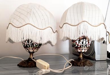 Coppia Lampade Vintage 