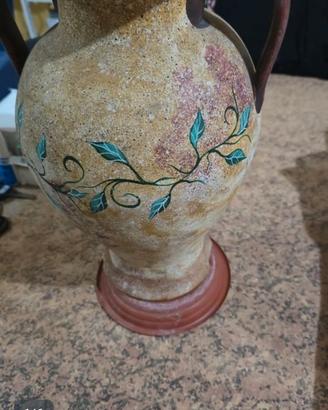 Vaso decorativo con fiori