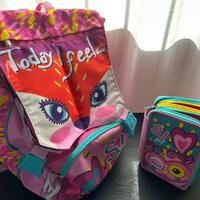 Zaino scuola + astuccio 3 scomparti