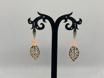 Orecchini estivi floreali stile vintage