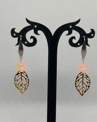 Orecchini estivi floreali stile vintage