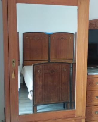 Camera da letto in puro legno massello 