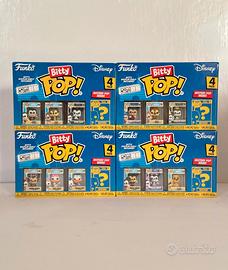 4 Funko Pop! Bitty Disney Topolino Minnie