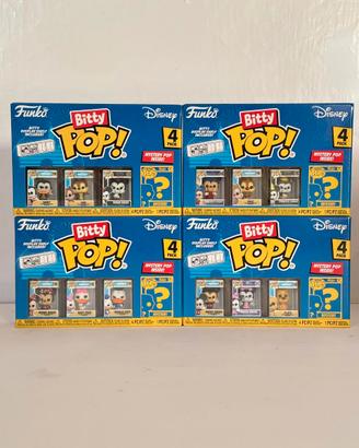 4 Funko Pop! Bitty Disney Topolino Minnie
