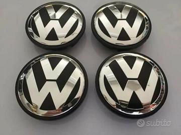 4 coprimozzo compat. vw golf 5 6 7 passat tiguan