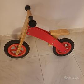 Bicicletta in legno senza pedali, 2+