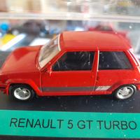 Renault 5 Gt Turbo Modellino Scala 1/43