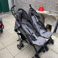 Passeggino leggero gemellare
