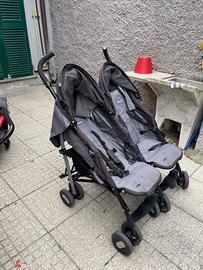 Passeggino leggero gemellare