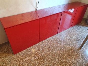 Mobile basso soggiorno/cucina 4 sportelli