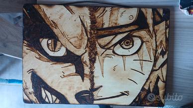 Quadro di Naruto e Kurama