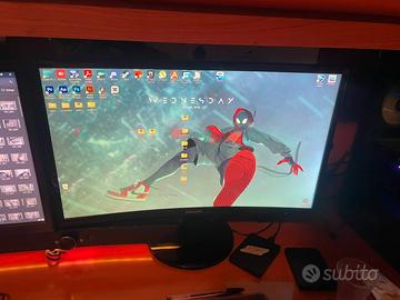 Monitor curvo Samsung pc Full hd