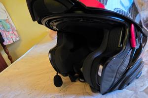 casco modulare hjc  carbon 