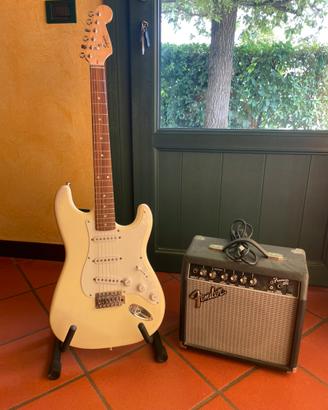 Chitarra elettrica +amplificatore Squier by fender