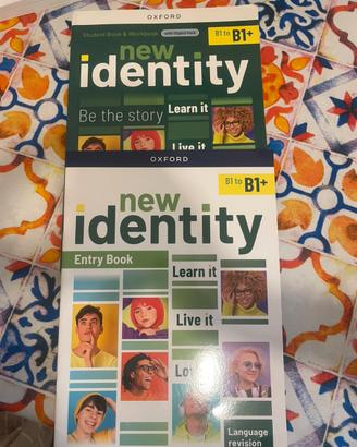 Libro di inglese new identity