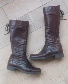 Stivali Nero Giardini marroni 