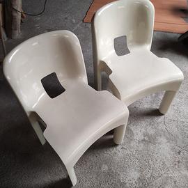 kartell 4868 Joe Colombo sedie vintage anni 70