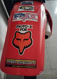 adesivi Fox moto x vintage oldschool epoca