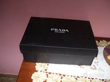 PRADA SCATOLA SCARPE GIFT BOX ORIGINALE nuova (car Abbigliamento