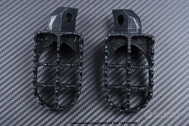 Coppia pedane poggiapiedi KX KDX 125 200 250