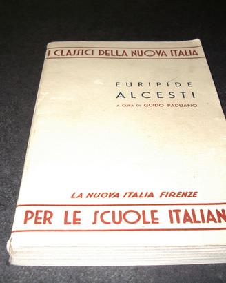 Euripide Alcesti G. Paduano I classici della nuova