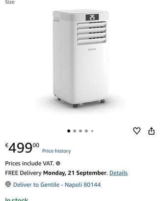 Condizionatore portatile nuovo