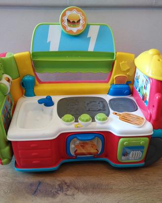 Chicco Food Truck 2 in 1, Colore Rosso