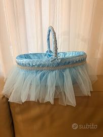 cesto decorato a mano