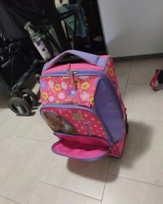 Zaino trolley per scuola primaria da femmina