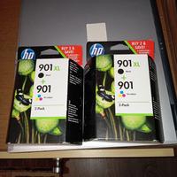 Cartucce HP 901XL + 901 Colore Originali – 2 Pack