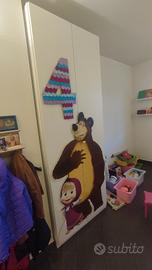 Armadio 2 ante + settimino