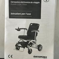 Carrozzina elettrica da viaggio Ripiegabile