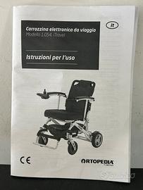 Carrozzina elettrica da viaggio Ripiegabile