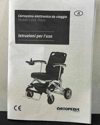 Carrozzina elettrica da viaggio Ripiegabile