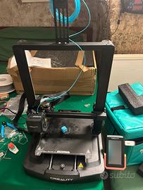 Stampante 3d ender 3 v3se con nebula kit