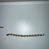 Bracciale corda argento