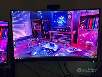 Monitor msi 27 pollici curvo