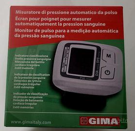 Misuratore di pressione da polso GIMA nuovo
