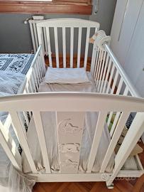 LETTINO A CANCELLI + CORREDO COMPLETO!!