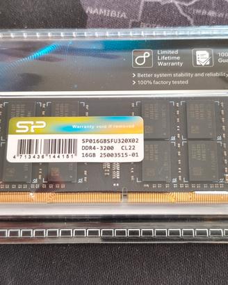 16 GB RAM sodimm 3200 ddr4 