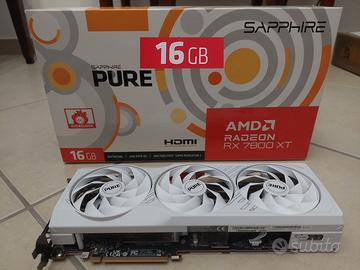 GPU 16GB Sapphire AMD Radeon RX 7800 XT (Bianca)