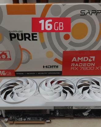 GPU 16GB Sapphire AMD Radeon RX 7800 XT (Bianca)