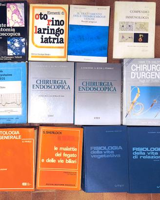 Libri facoltà di medicina. Anni 1990