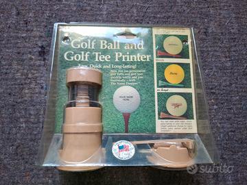 marcatore palline da golf e tee
