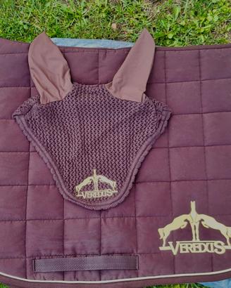 Sottosella e cuffietta Veredus cavallo