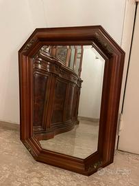 Specchio in legno